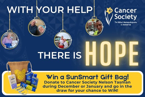 Gift of Hope, donate and you could win sunscreen